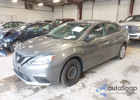 2019 Nissan Sentra S z USA, uszkodzony, nr VIN 3N1AB7AP9KY343419